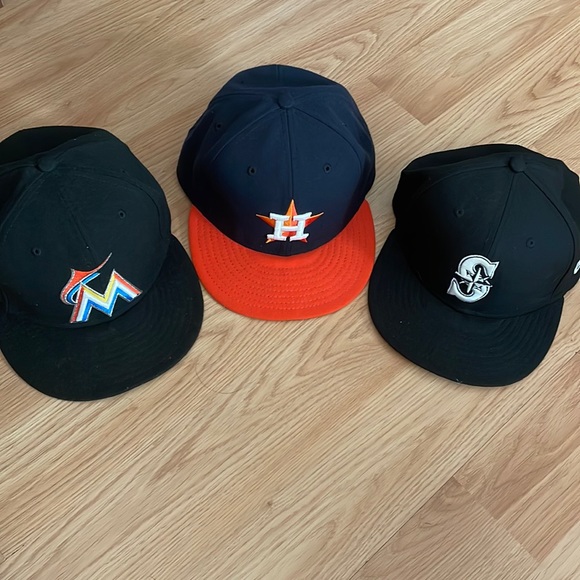 New Era Other - New Era 71/2 Fitted Hat Bundle- Read Desicription